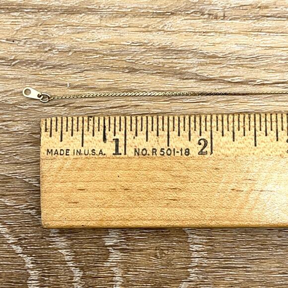 Merlite Gold Tone Necklace Bouquet of Flowers Gemstone Pendant Rope Chain - Picture 6 of 9